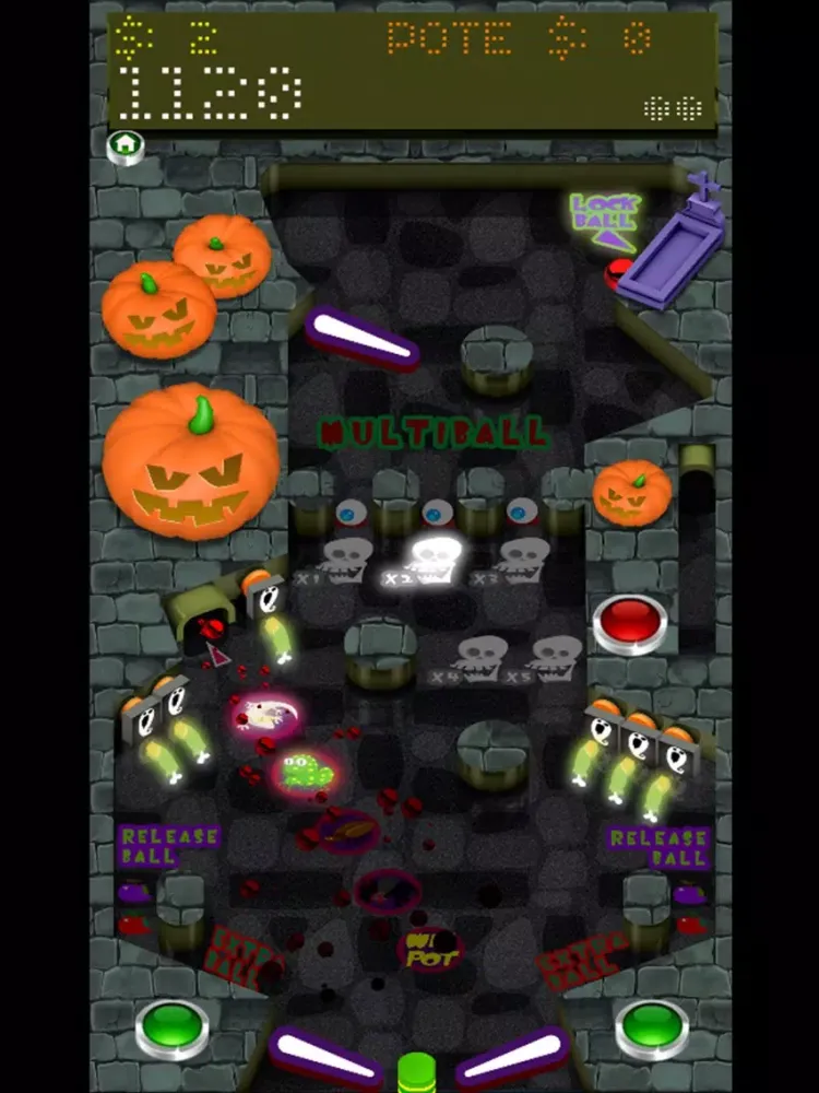 Pinball Halloween Full iPad  स्क्रीनशॉट