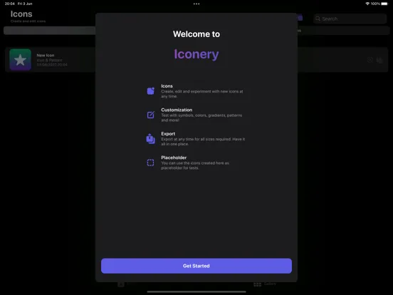 Iconery - Create Icons iPad  Screenshots