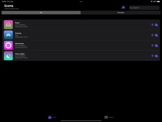 Iconery - Create Icons iPad  Screenshots