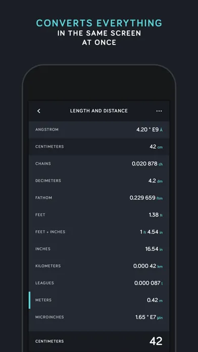 Amount Plus - Unit Converter Screenshots