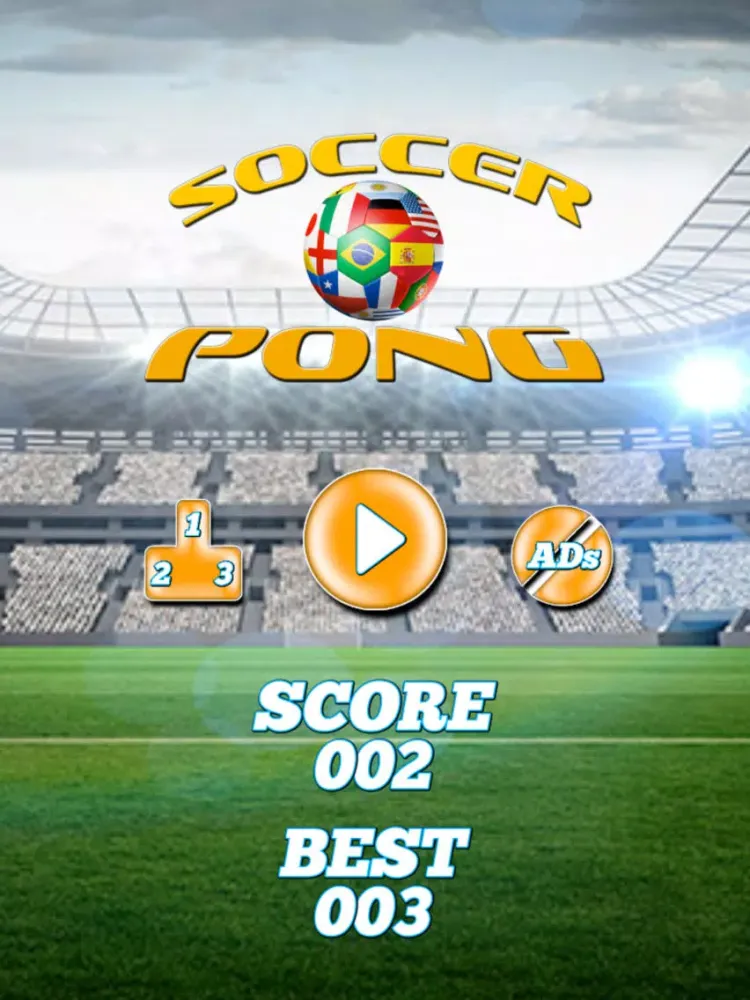 Captures d'écran de Soccer Pong™ iPad 