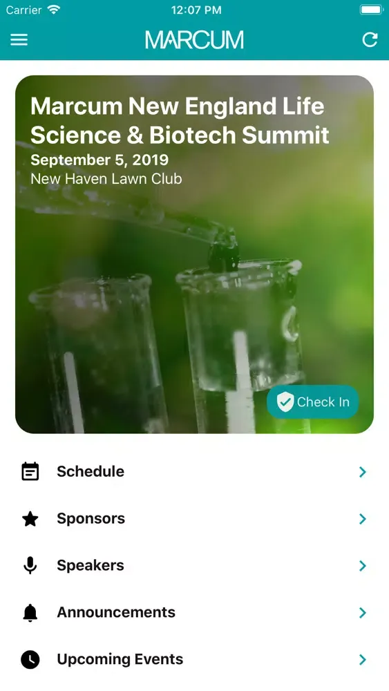 Marcum Life Science Summit Screenshots