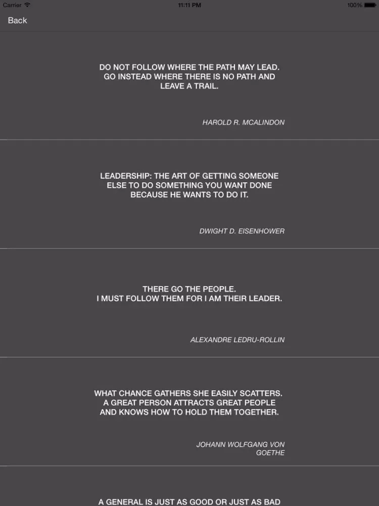Quotes Lite iPad 应用截图