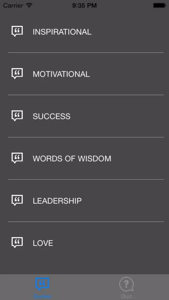 Quotes Lite应用截图