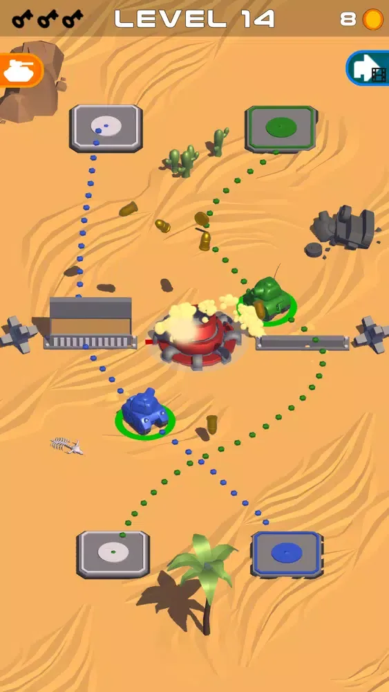 Master of Tanks سکرین شاٹس