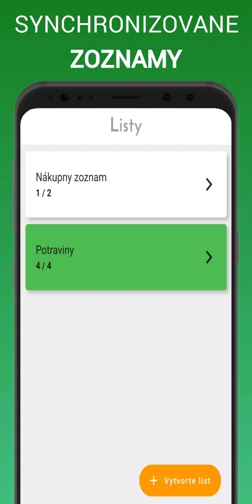 Nakupny list - Listuj應用截圖