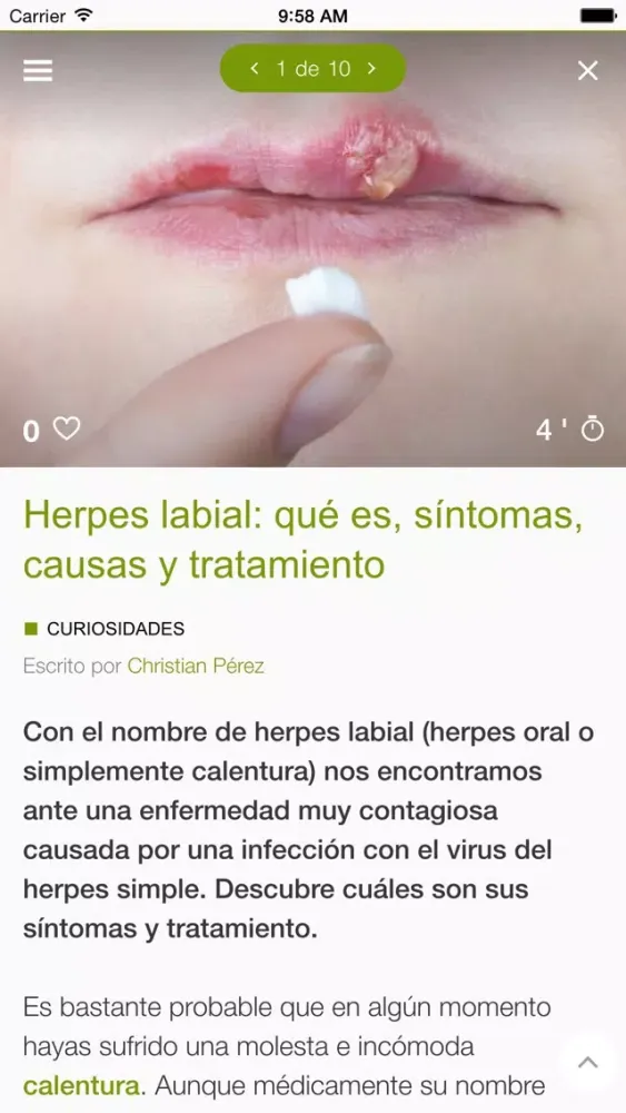 Screenshot di Natursan - Tu vida más sana y feliz