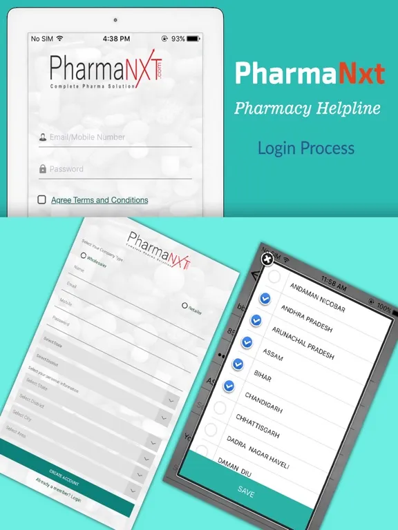 PharmaNXT iPad  स्क्रीनशॉट