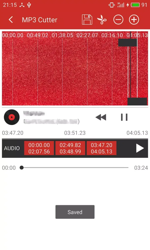 Ảnh chụp màn hình của Ringtone Cutter - Ringtone Creator