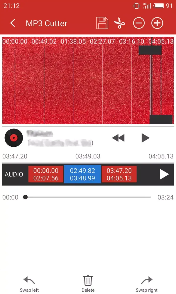 Ảnh chụp màn hình của Ringtone Cutter - Ringtone Creator