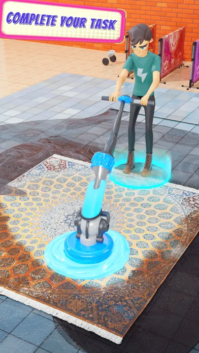 Captures d'écran de Clean The Carpet ASMR Washer