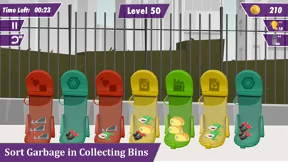 Ảnh chụp màn hình của Garbage Sort Color Puzzle Game