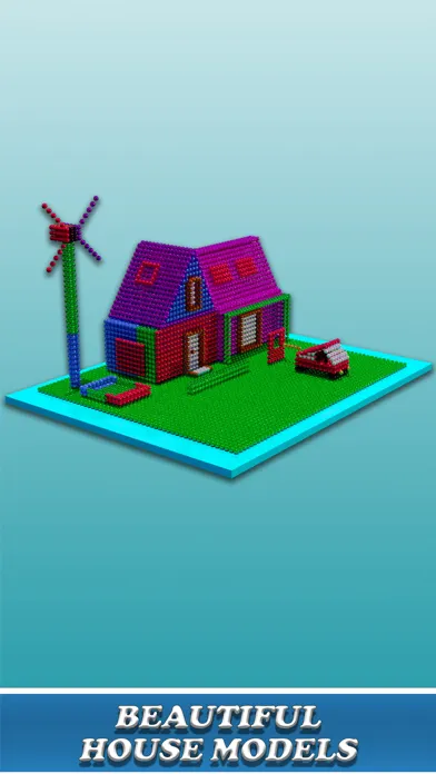 Capturas de tela do Idle Magnet Construction 3D