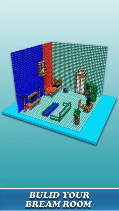 Capturas de tela do Idle Magnet Construction 3D