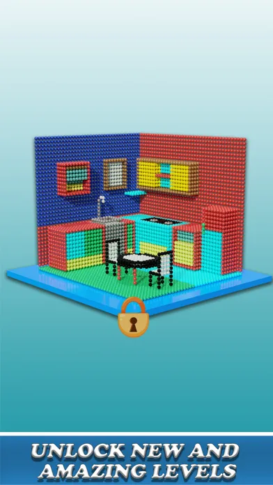 Capturas de tela do Idle Magnet Construction 3D
