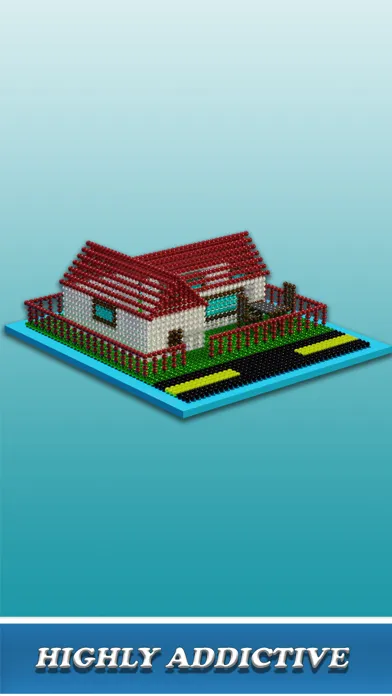 Capturas de tela do Idle Magnet Construction 3D