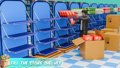 Supermarket Organizer Game 3D Screenshots