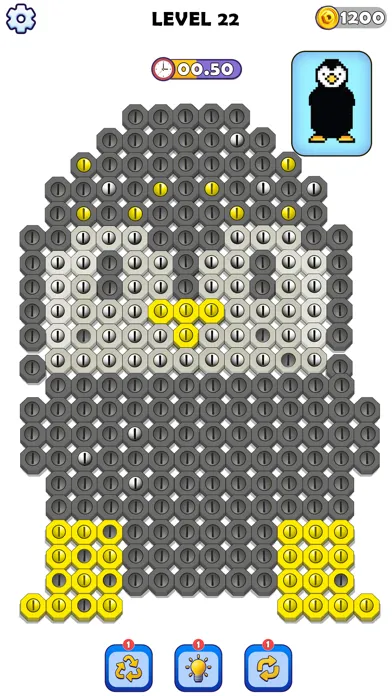 Nut n Bolt Color Sorting Game স্ক্রিনশট