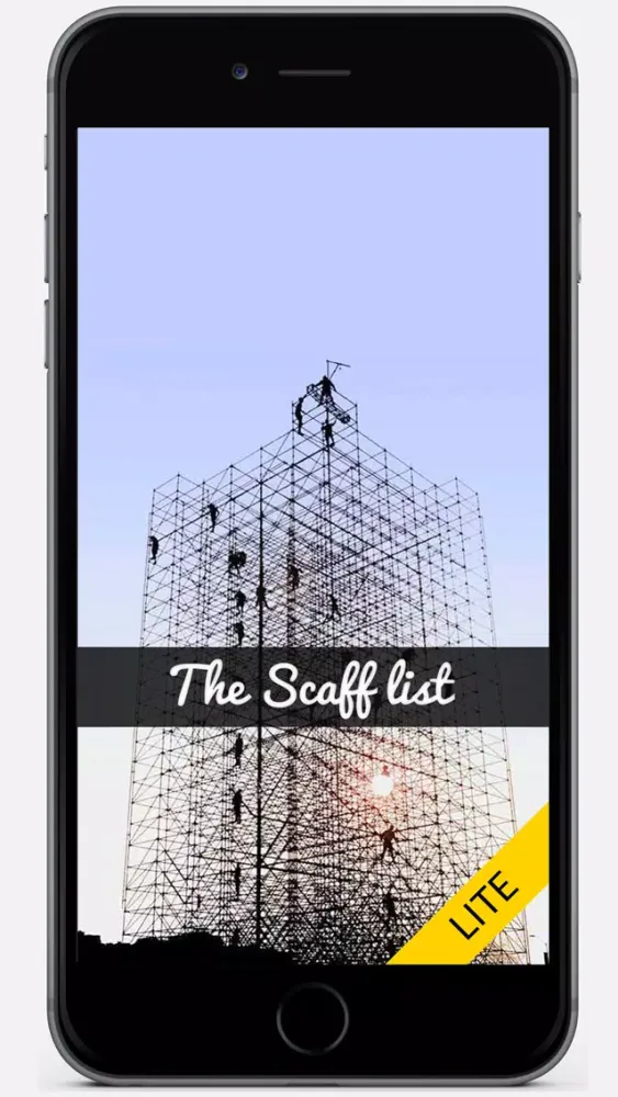 The Scaff List Lite应用截图