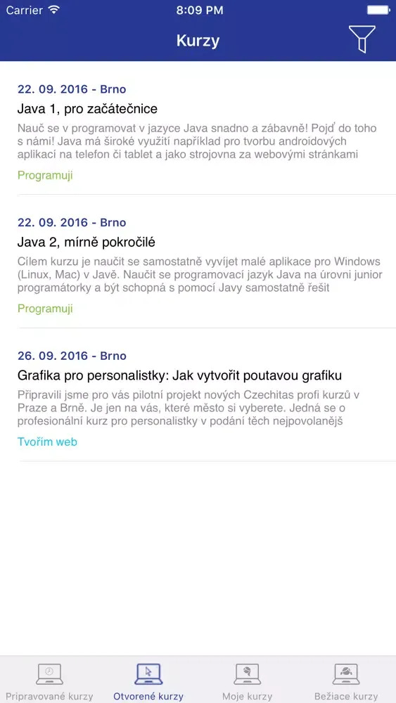 Czechitas স্ক্রিনশট