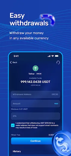 Screenshot di Margex – Up to 100x Leverage