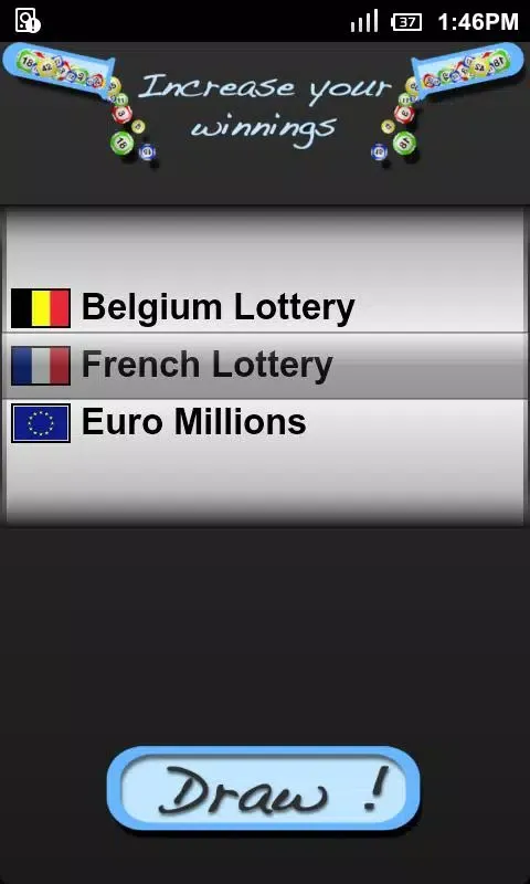 Capturas de tela do Lottery Lab