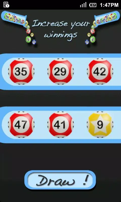 Capturas de tela do Lottery Lab