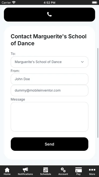 Capturas de pantalla de Marguerite's School of Dance