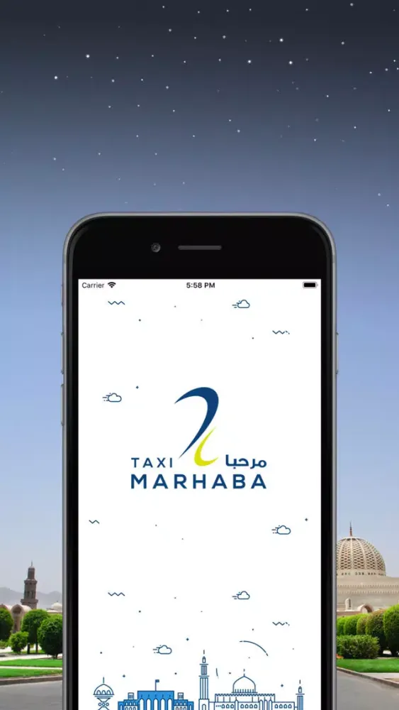 Zrzuty ekranu Marhaba Taxi Oman