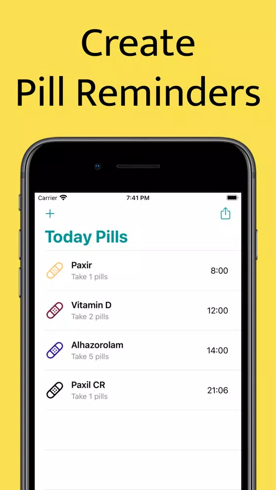 Pill Reminder & Tracker Alarm 스크린샷
