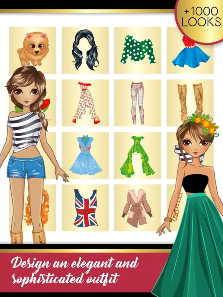 Capturas de pantalla de Dress up – Girls Fashion Show iPad 
