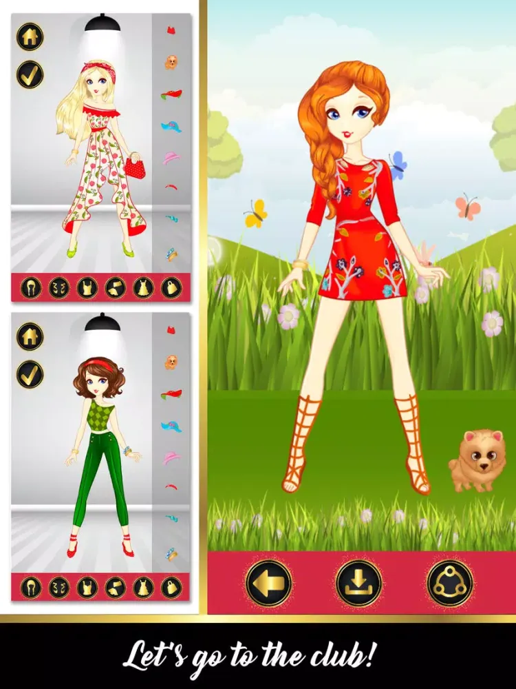 Capturas de pantalla de Dress up – Girls Fashion Show iPad 