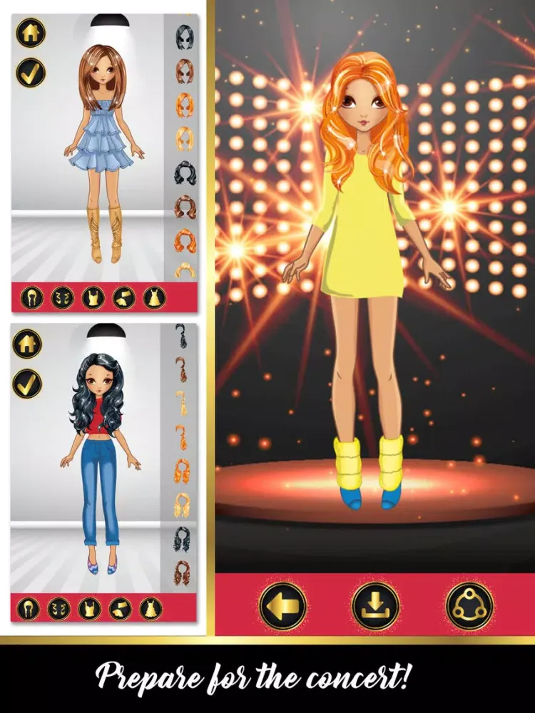 Capturas de pantalla de Dress up – Girls Fashion Show iPad 