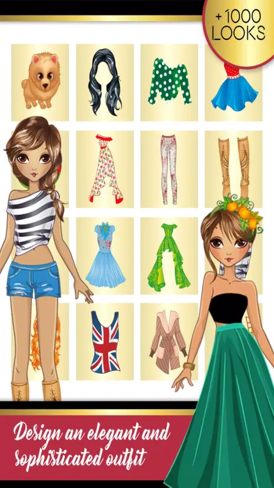 Capturas de pantalla de Dress up – Girls Fashion Show