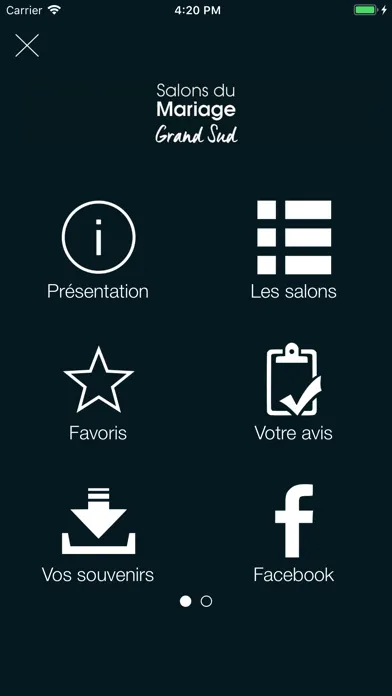Screenshot di Salons du Mariage France