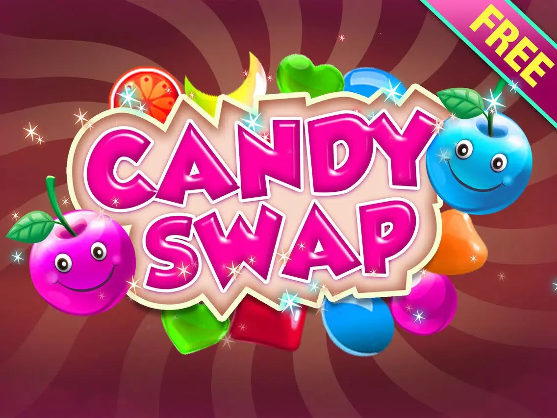 ภาพหน้าจอของ ``` A Candy Swap``` - fruit adventure mania in mystery match-3 game free iPad 