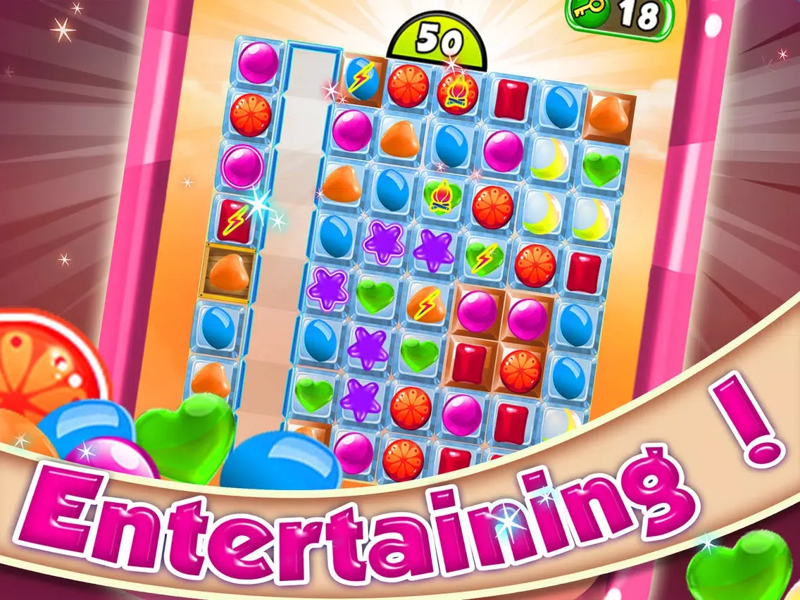 ภาพหน้าจอของ ``` A Candy Swap``` - fruit adventure mania in mystery match-3 game free iPad 