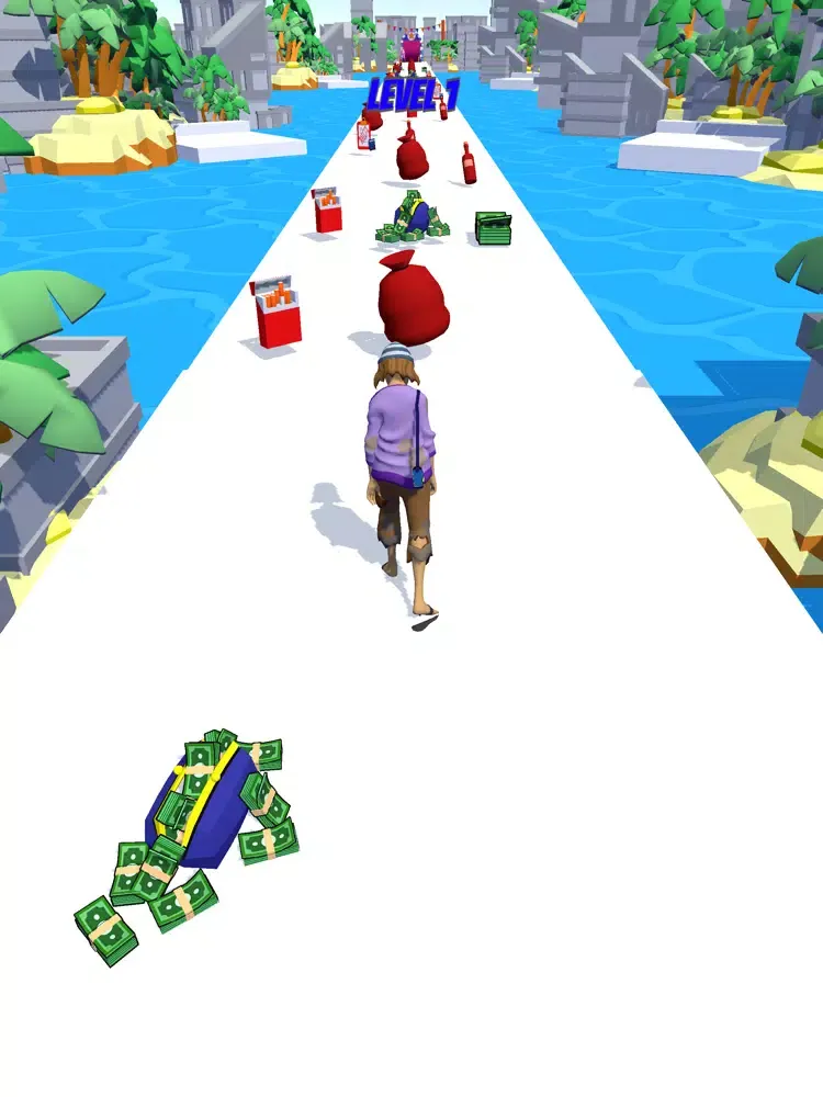 Money Run - Rich Dash Run 3d iPad 应用截图