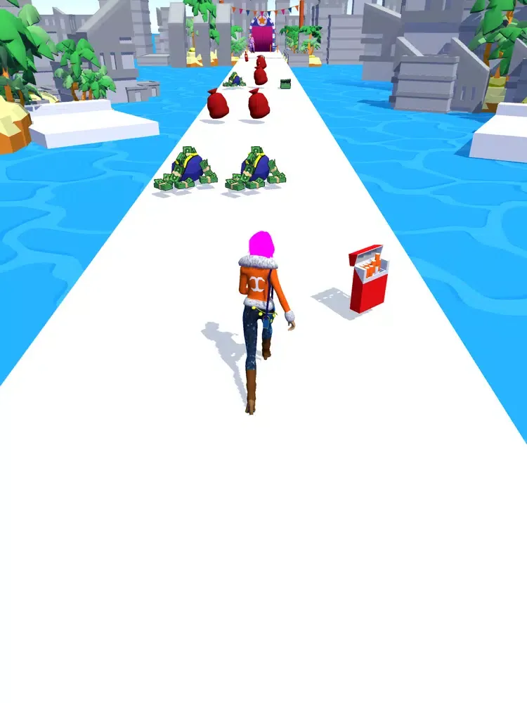 Money Run - Rich Dash Run 3d iPad 应用截图