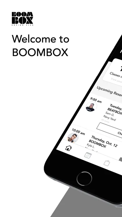 Tangkapan layar BOOMBOX Boxing Club
