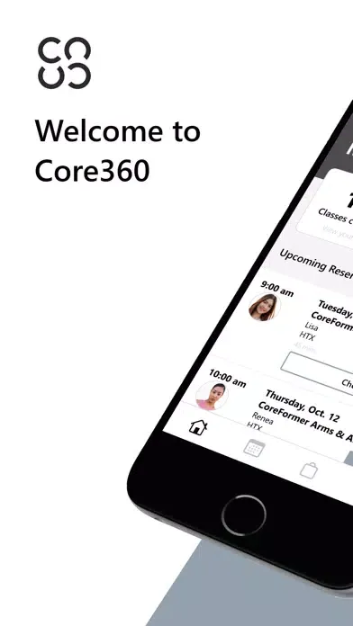 Tangkapan layar Core360 HTX