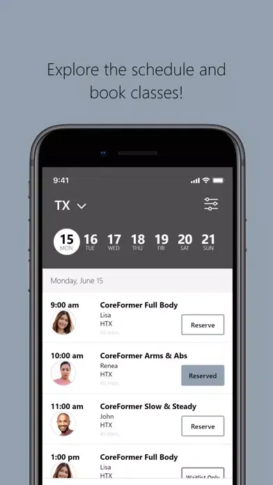 Tangkapan layar Core360 HTX