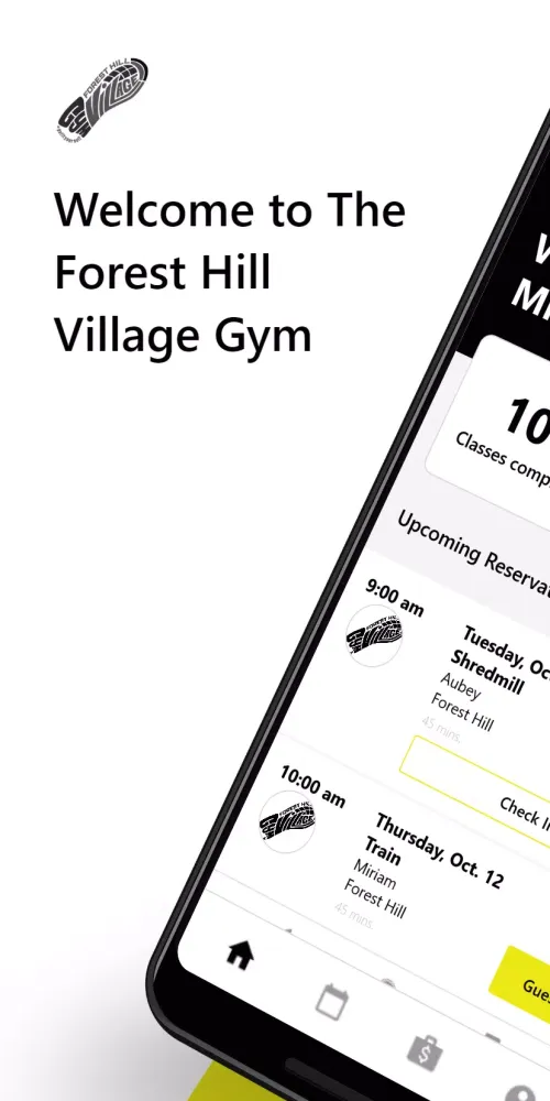 Ảnh chụp màn hình của The Forest Hill Village Gym