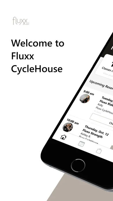 Zrzuty ekranu Fluxx CycleHouse