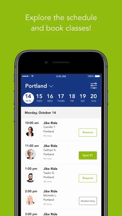 Jibe Cycling سکرین شاٹس