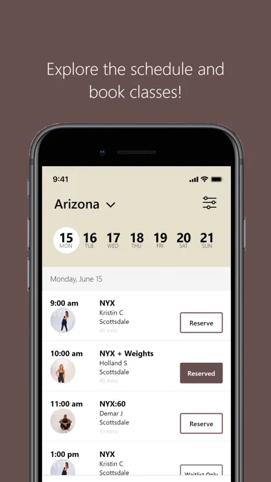 NYX Cycle + Fitness স্ক্রিনশট
