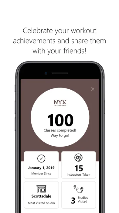 NYX Cycle + Fitness স্ক্রিনশট
