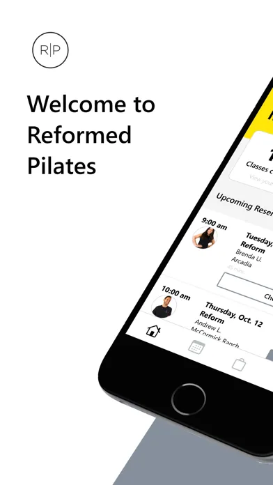 Captures d'écran de Reformed Pilates NEW