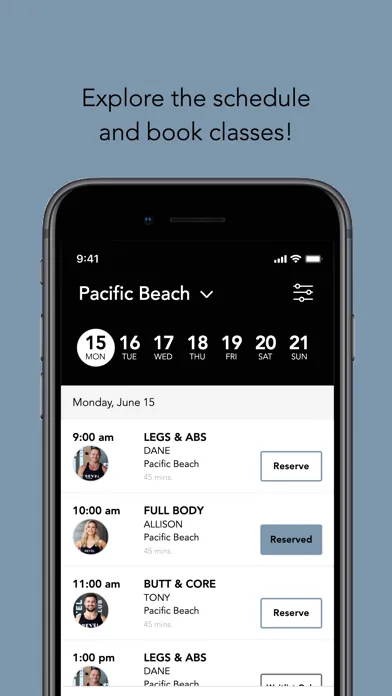 Capturas de pantalla de REVEL FIT CLUB