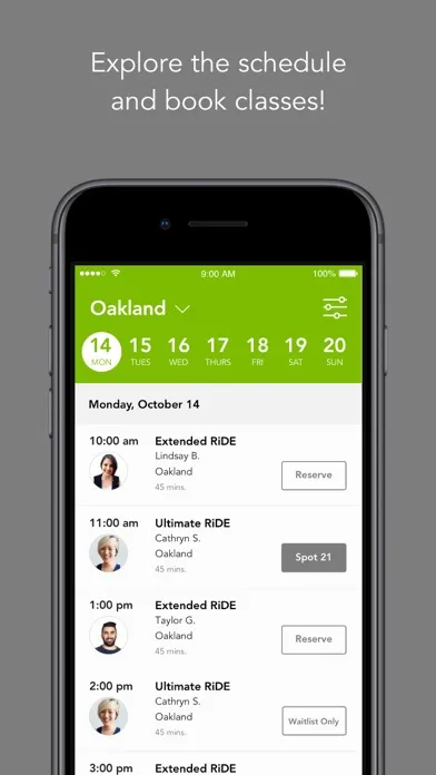 ภาพหน้าจอของ Ride Oakland